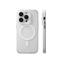 iPhone Corrugated Case with MagSafe Clear/White