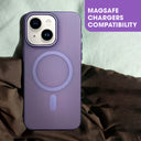 iPhone Corrugated Case with MagSafe Purple