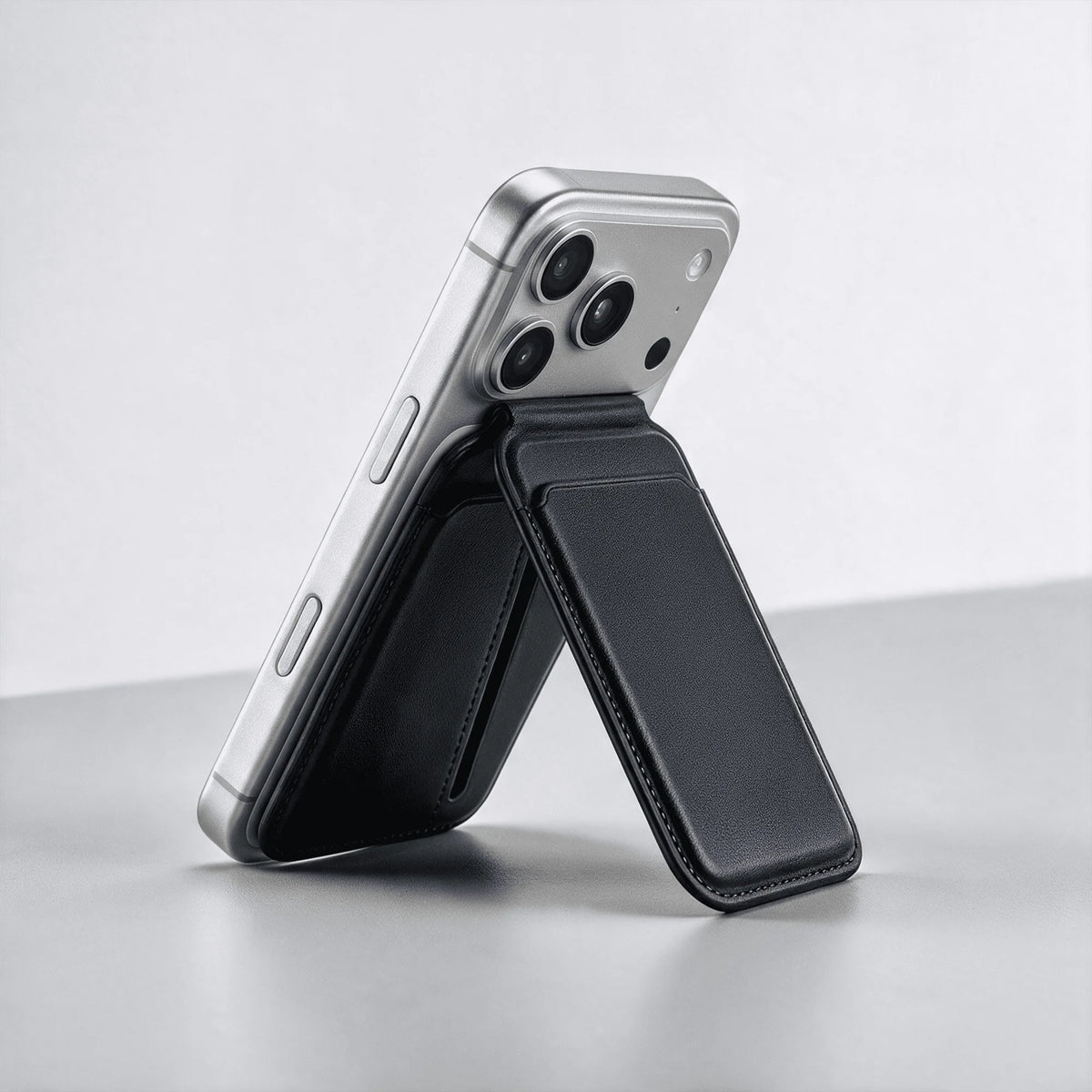 iPhone MagSafe Compatible Wallet Card Holder + Stand