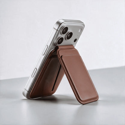 iPhone MagSafe Compatible Wallet Card Holder + Stand