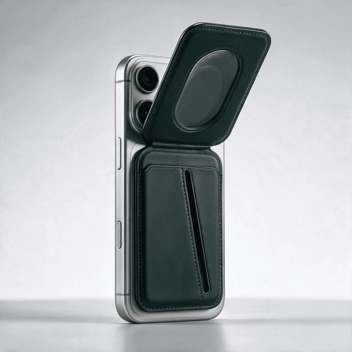 iPhone MagSafe Compatible Wallet Card Holder + Stand
