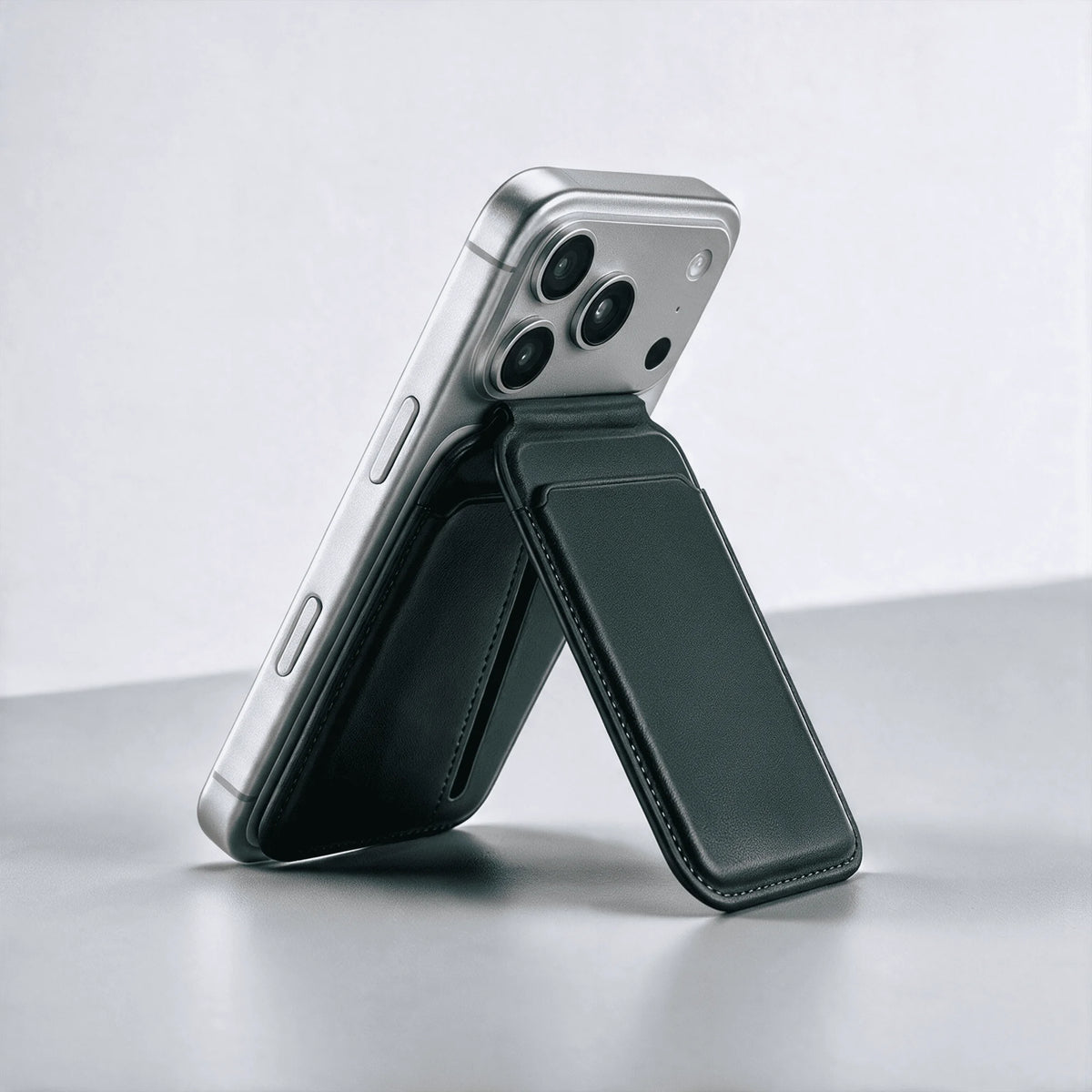 iPhone MagSafe Compatible Wallet Card Holder + Stand