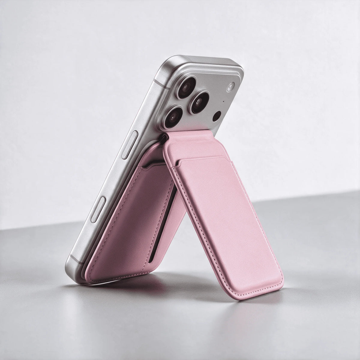 iPhone MagSafe Compatible Wallet Card Holder + Stand