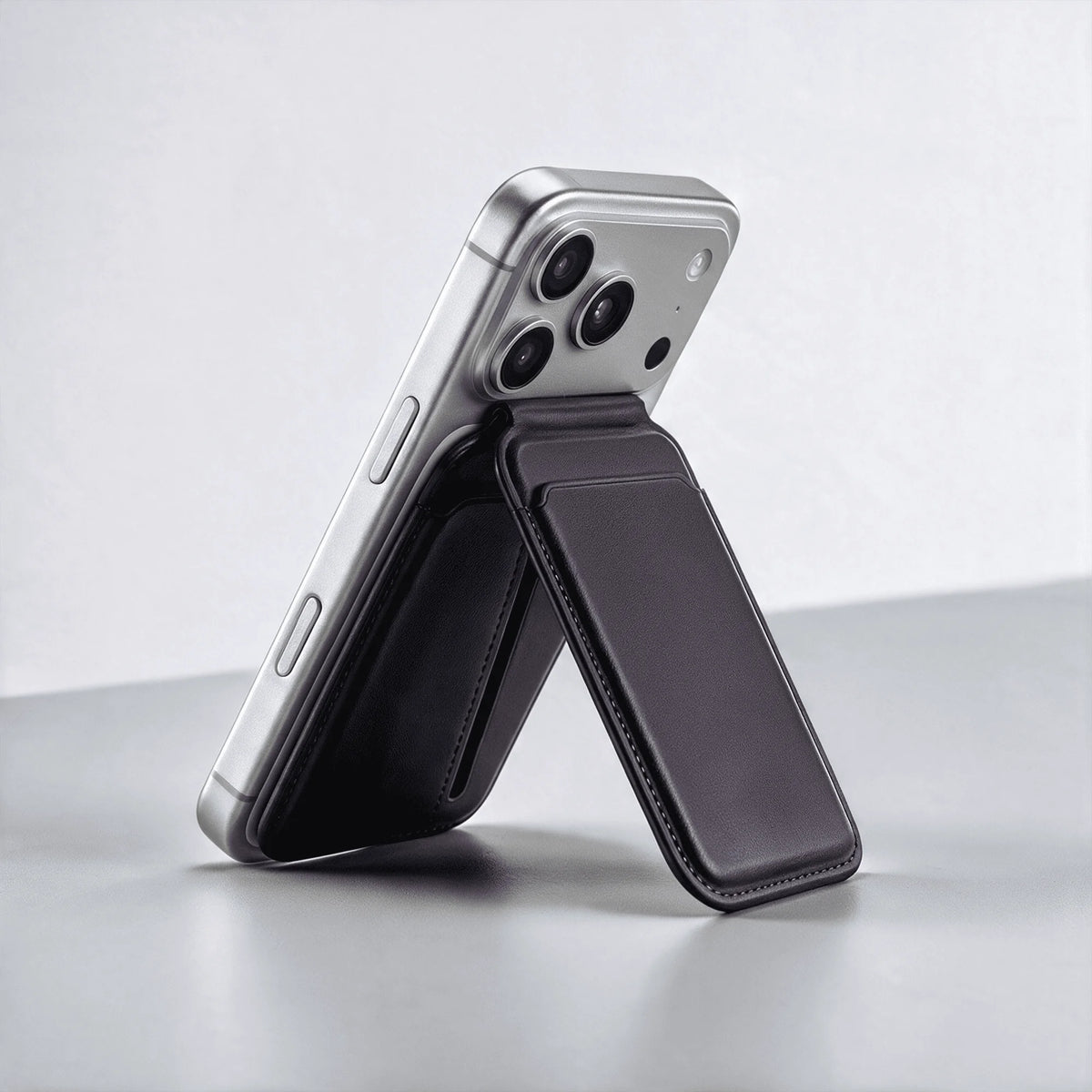 iPhone MagSafe Compatible Wallet Card Holder + Stand
