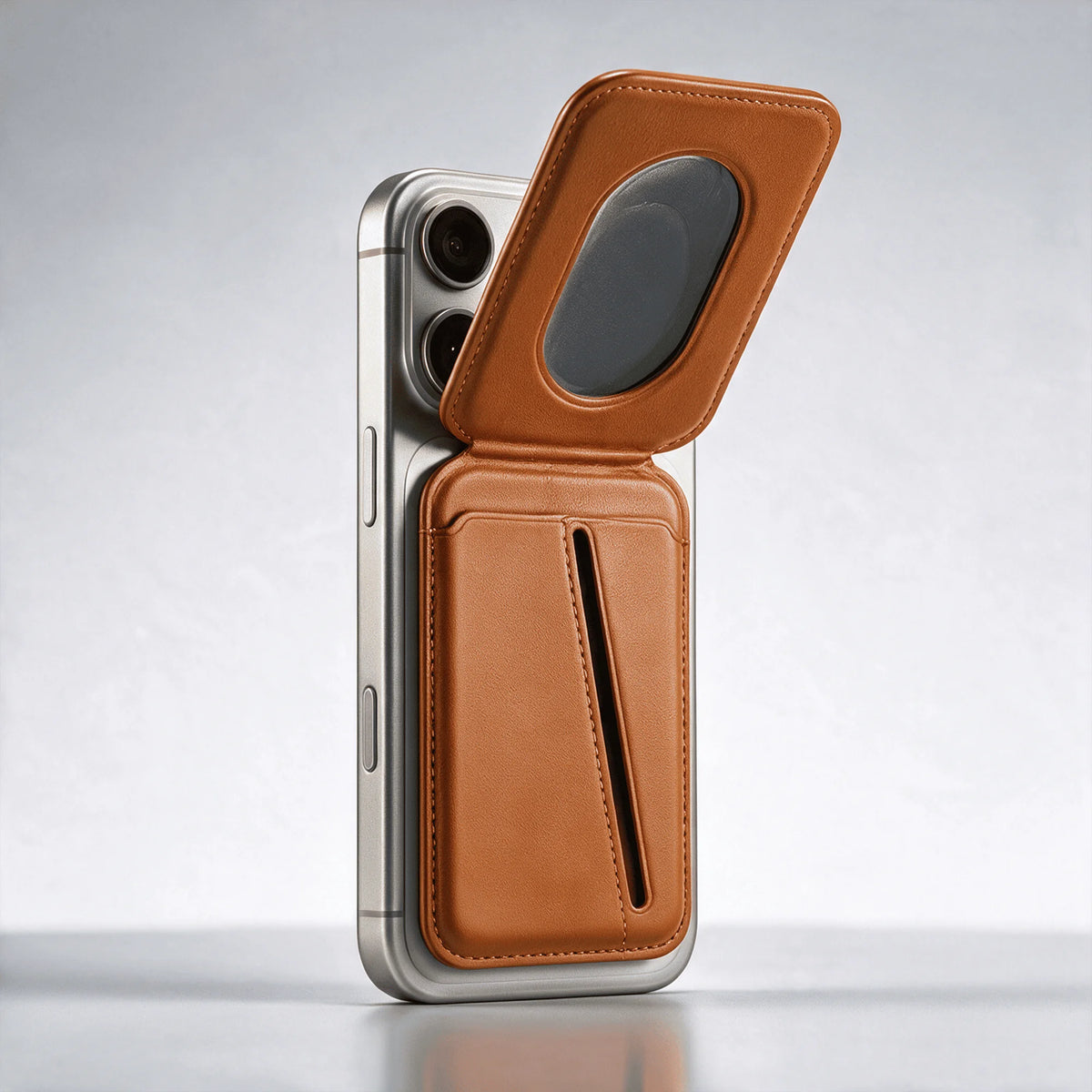 iPhone MagSafe Compatible Wallet Card Holder + Stand