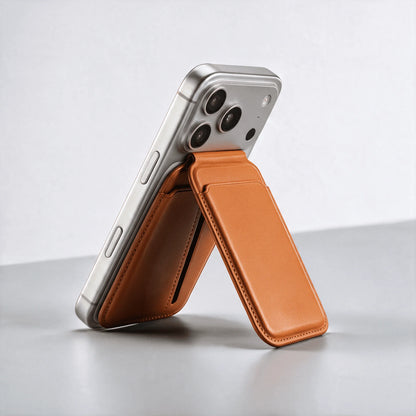 iPhone MagSafe Compatible Wallet Card Holder + Stand