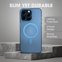 iPhone Corrugated Case with MagSafe Dark Blue
