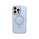 iPhone Corrugated Case with MagSafe Light Blue