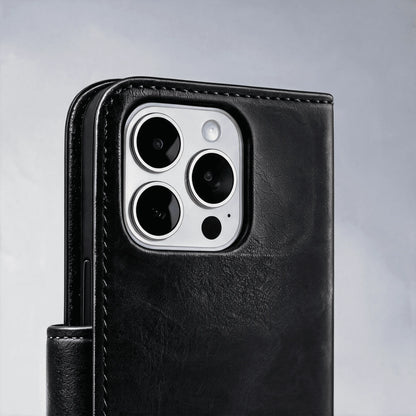 iPhone 16 Series Book Flip Case Leather Wallet
