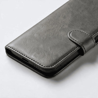 iPhone 16 Series Book Flip Case Leather Wallet