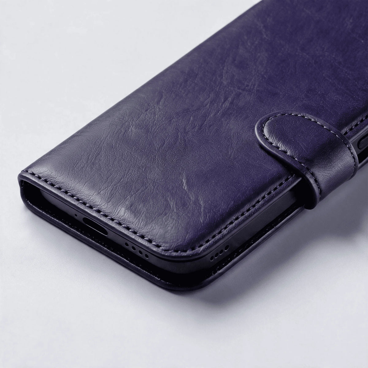 iPhone 16 Series Book Flip Case Leather Wallet