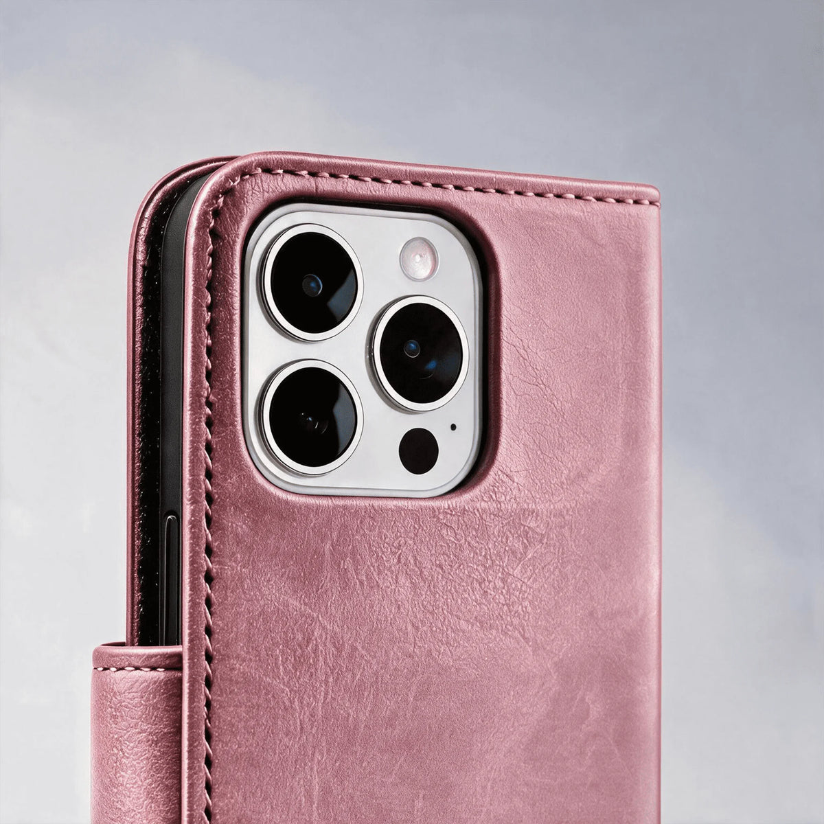 iPhone 16 Series Book Flip Case Leather Wallet
