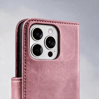 iPhone 16 Series Book Flip Case Leather Wallet