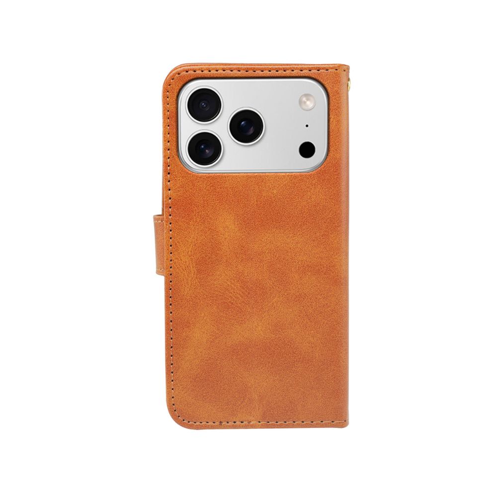 iPhone 17 Series Book Flip Case Leather Wallet