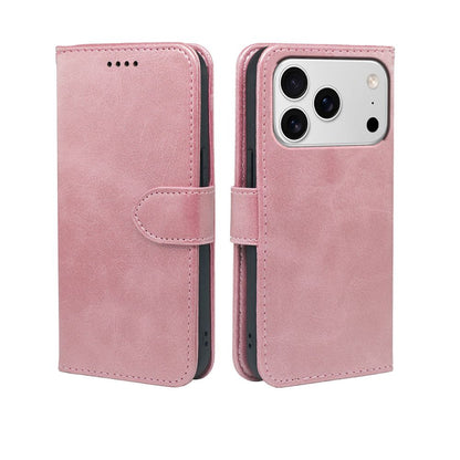 iPhone 17 Series Book Flip Case Leather Wallet