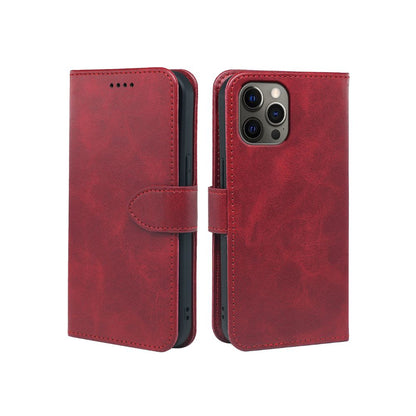 iPhone 14 Series Book Flip Case Leather Wallet