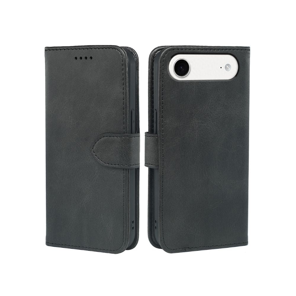 iPhone 17 Series Book Flip Case Leather Wallet