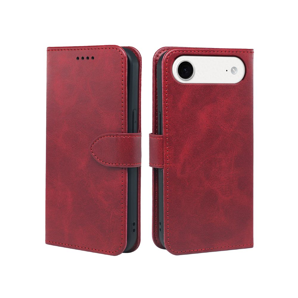 iPhone 17 Series Book Flip Case Leather Wallet