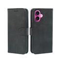 iPhone 16 / Plus / Pro / Pro Max Book Flip Case Leather Wallet