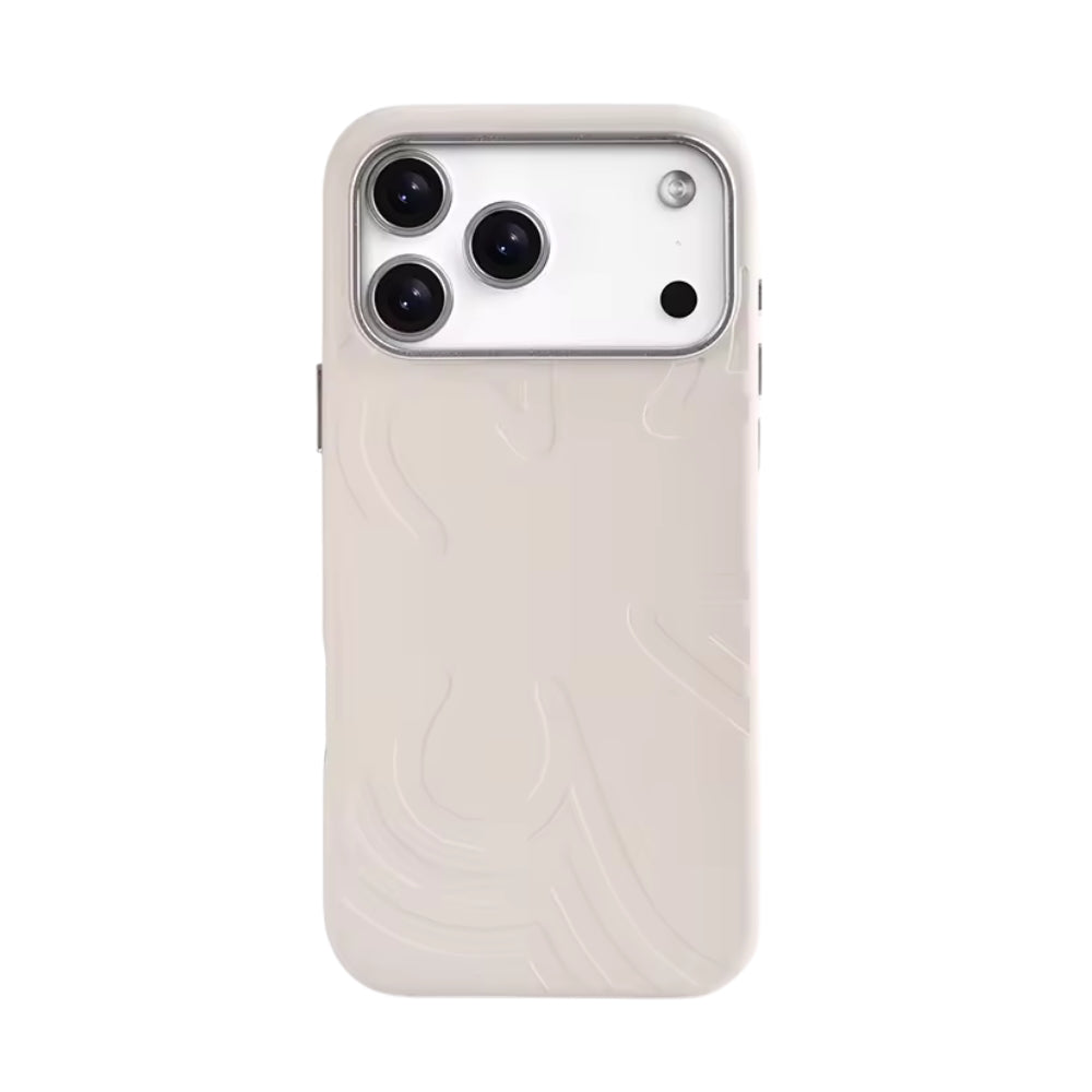 Floral Magnetic Silicone iPhone Case – 17 & 18 Pro Series