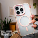 iPhone 16 Pro Vibe Magsafe Case Pink