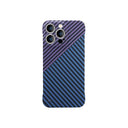 iPhone Ultra Thin Carbon Fiber Texture Minimal ShockProof Case