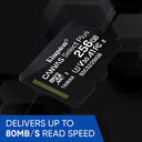 Kingston 256GB Micro SD Memory Card