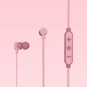 Kitsound Funk 15 In-Ear Wireless Headphones With Mic Pink