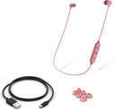 Kitsound Funk 15 In-Ear Wireless Headphones With Mic Pink