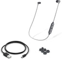 Kitsound Funk 15 In-Ear Wireless Headphones With Mic Grey