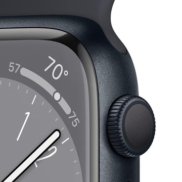 Apple Watch Series 8 Grade A Midnight Aluminum 45mm GPS front view