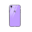 iPhone XR Glass Case Purple