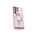 Samsung Galaxy S23 Lens Protector Magnet  Pink