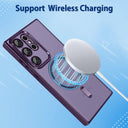Samsung Galaxy S23 Ultra Lens Protector Magnet  Purple
