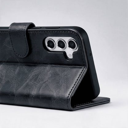 Samsung Galaxy A15 Book Flip Case Leather Wallet