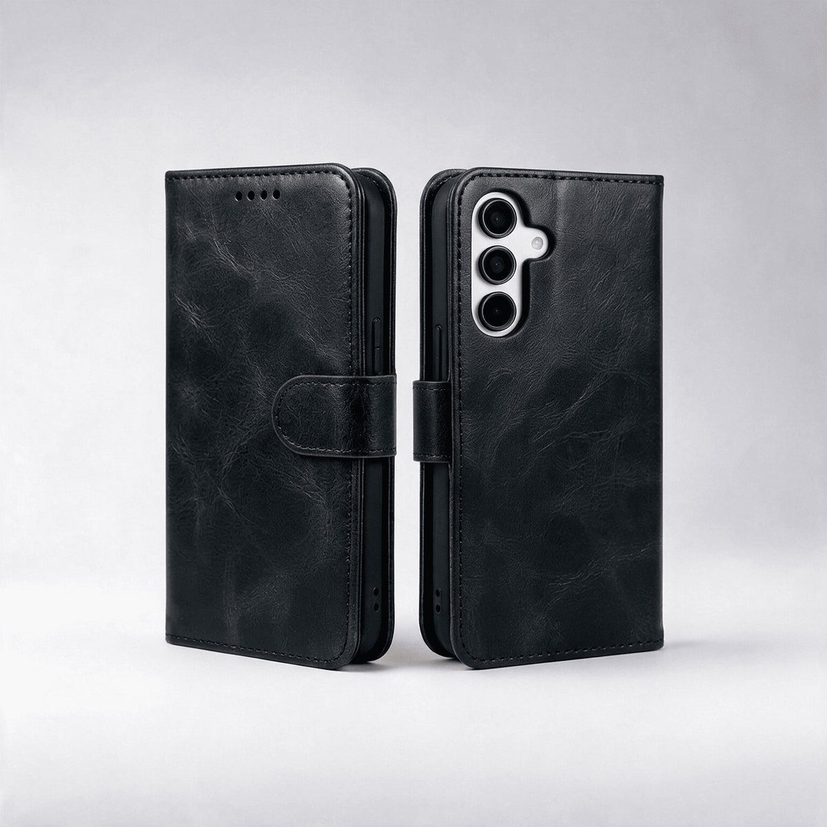 Samsung Galaxy A15 Book Flip Case Leather Wallet