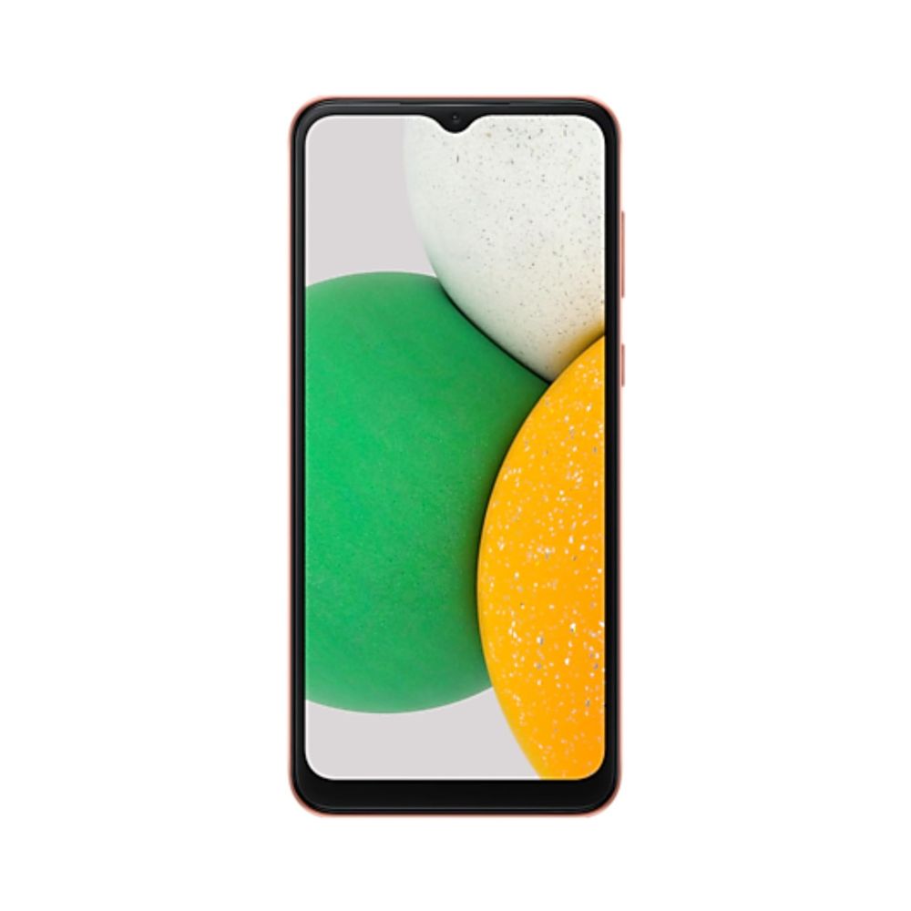 Samsung Galaxy A03 Core in Bronze, front view showing 6.5-inch HD+ display