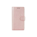 Samsung Galaxy S22 Ultra Book Flip Case Rose Gold Leather Wallet