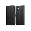 Samsung Galaxy S22 Plus Book Flip Case Black Leather Wallet