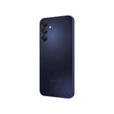 Galaxy A15 128GB Blue Black front and back view