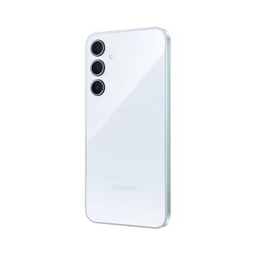 galaxy a35 light blue side