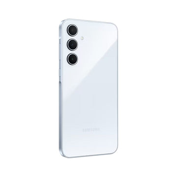 galaxy a35 light blue side view 2 