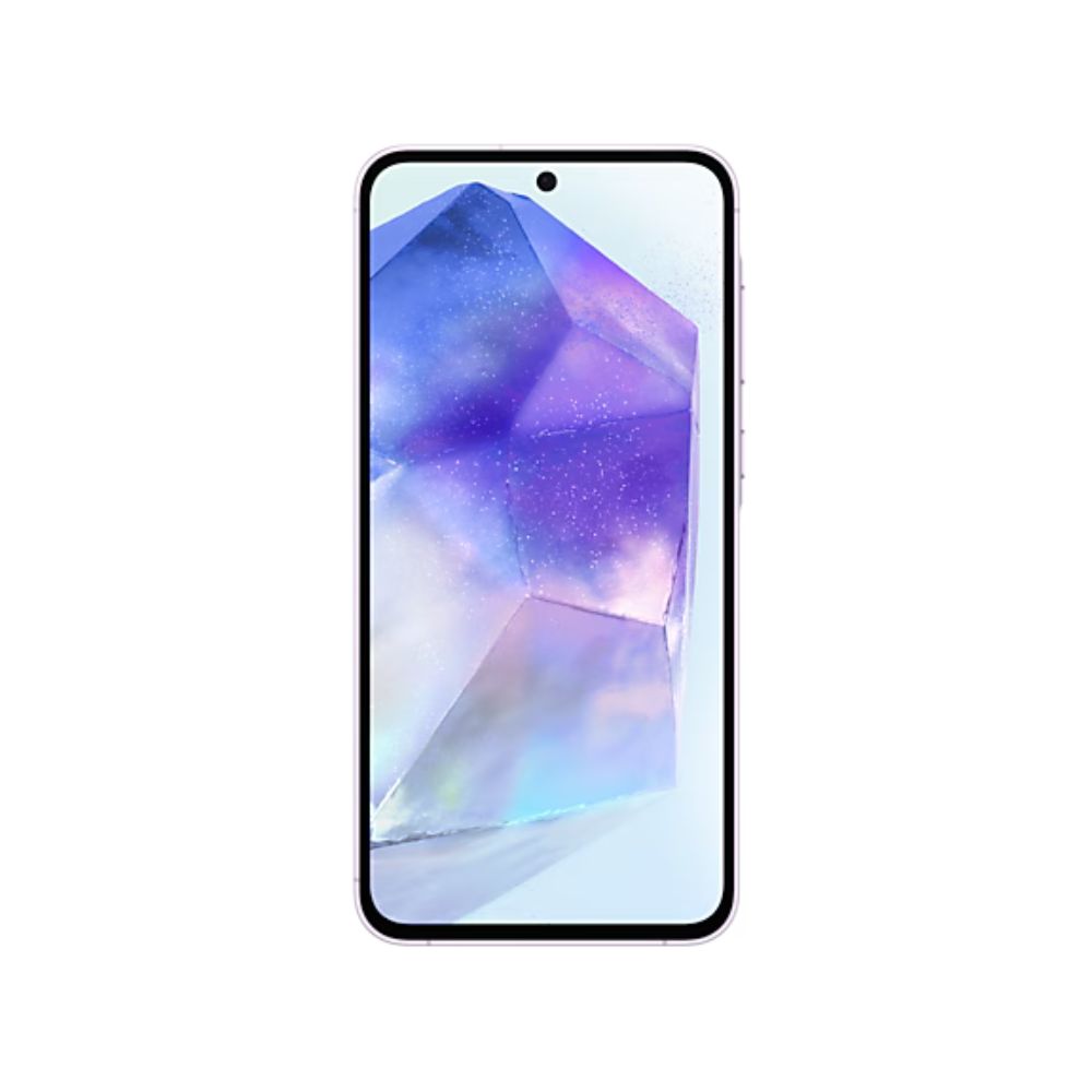galaxy a55 5g awesome lilac front