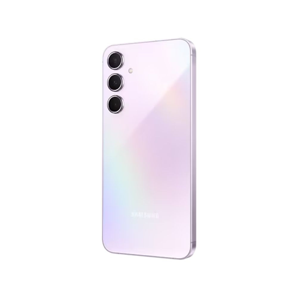 galaxy a55 5g awesome lilac side