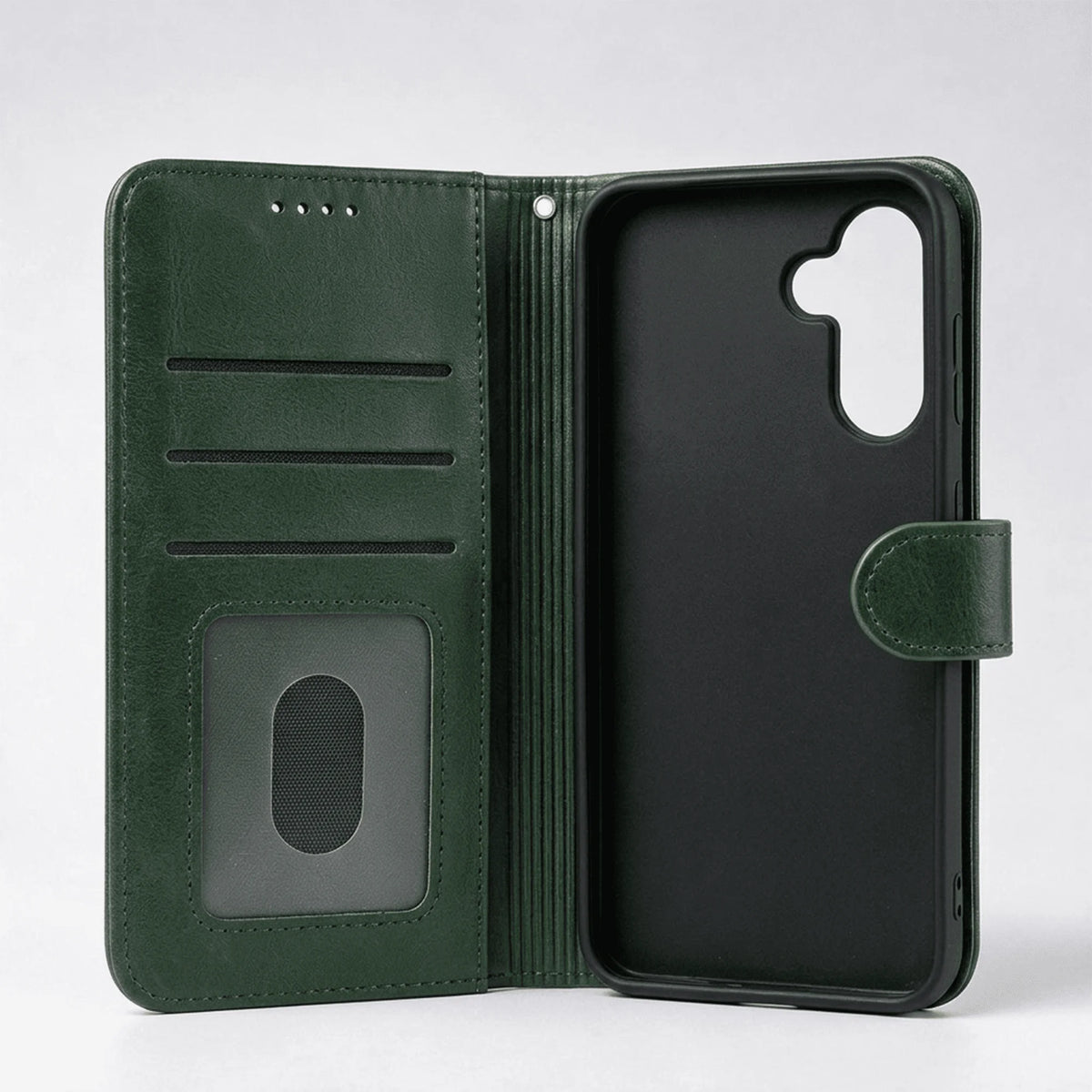 Samsung Galaxy A27 Book Flip Case Leather Wallet