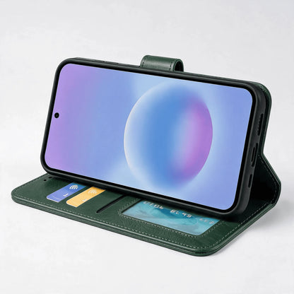 Samsung Galaxy A27 Book Flip Case Leather Wallet
