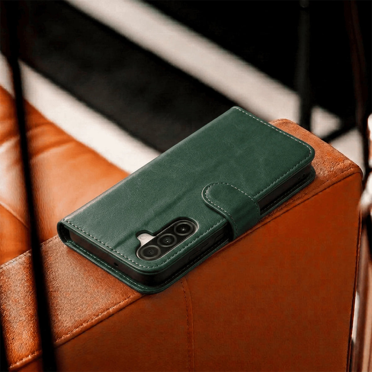 Samsung Galaxy A27 Book Flip Case Leather Wallet