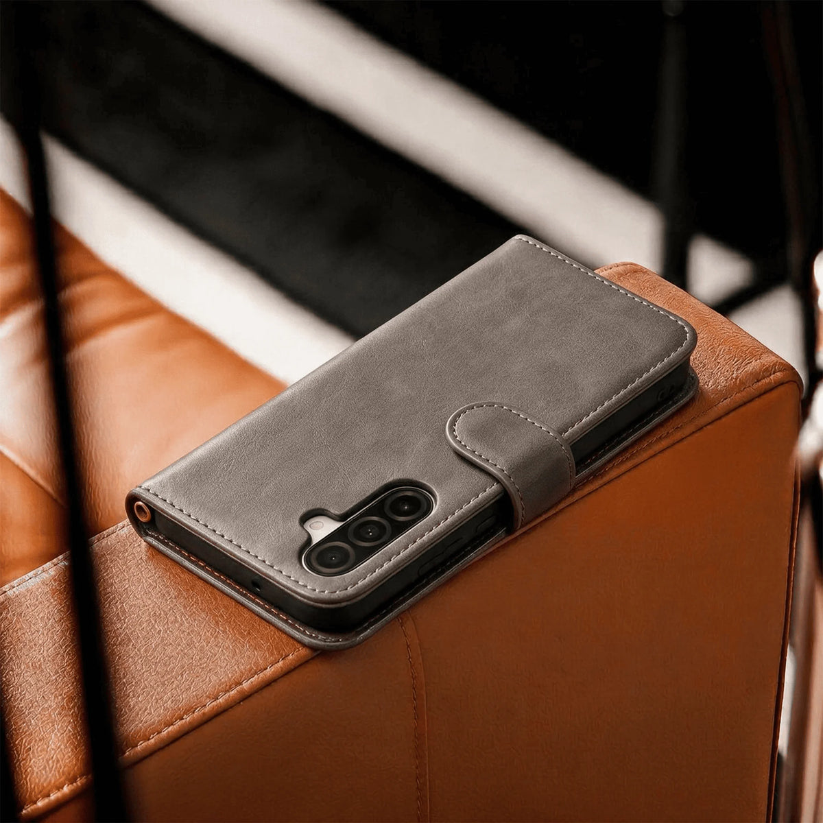 Samsung Galaxy A27 Book Flip Case Leather Wallet