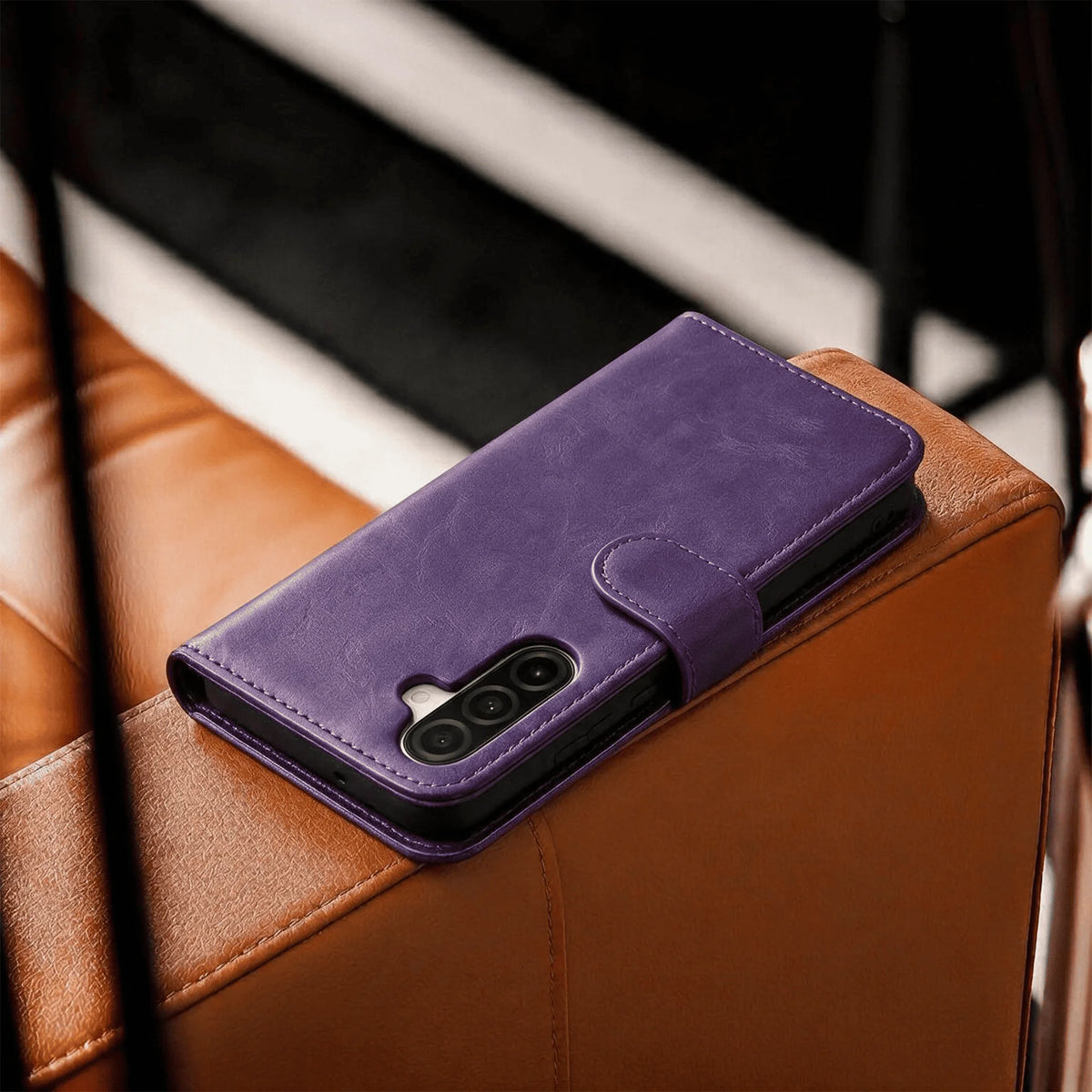 Samsung Galaxy A27 Book Flip Case Leather Wallet