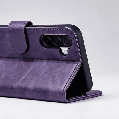 Samsung Galaxy A27 Book Flip Case Leather Wallet